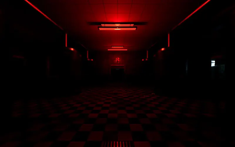 Research Facility in Zombies lighting